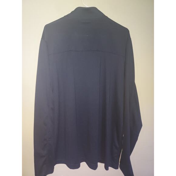 Under Armour Men's Shirt XXL 1/4 Zip Pullover Long Sleeve Athletic Navy - Picture 3 of 4